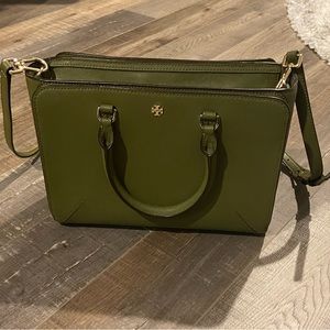 Green Tory Burch Bag